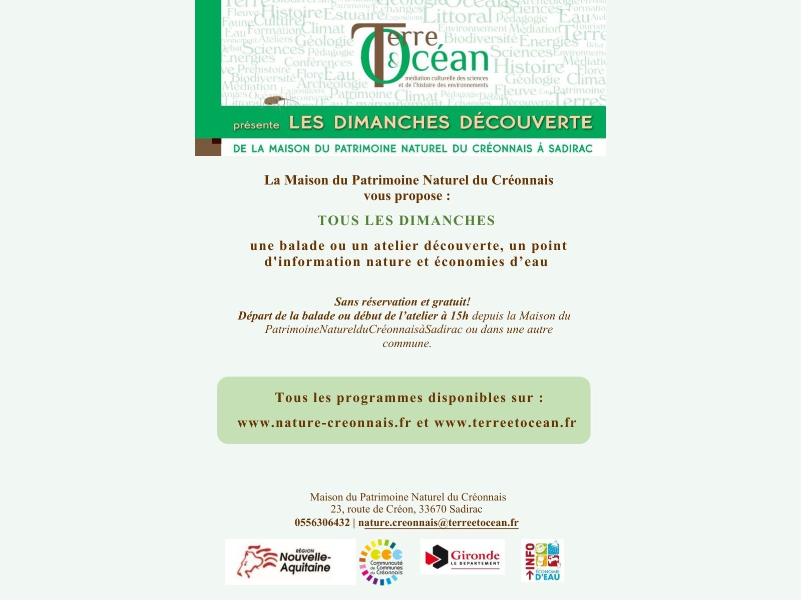 Dimanches découverte à la Maison du Patrimoine ...