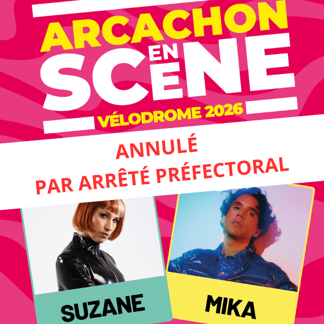 ANNULATION Arcachon en Scène : Mika