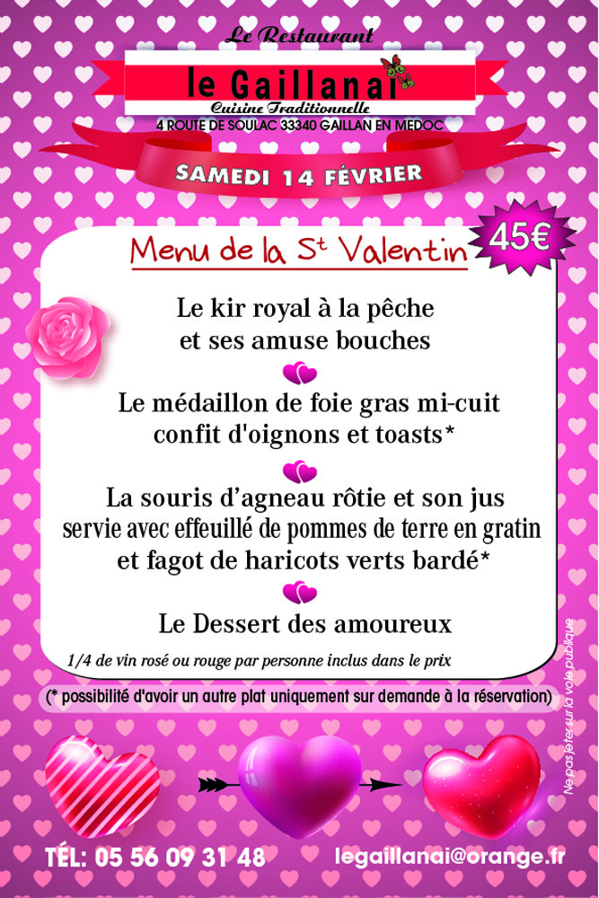 Saint-Valentin au "Gaillanai"