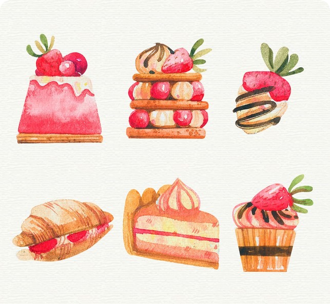 Atelier Aquarelle gourmande - Printemps à la p ...