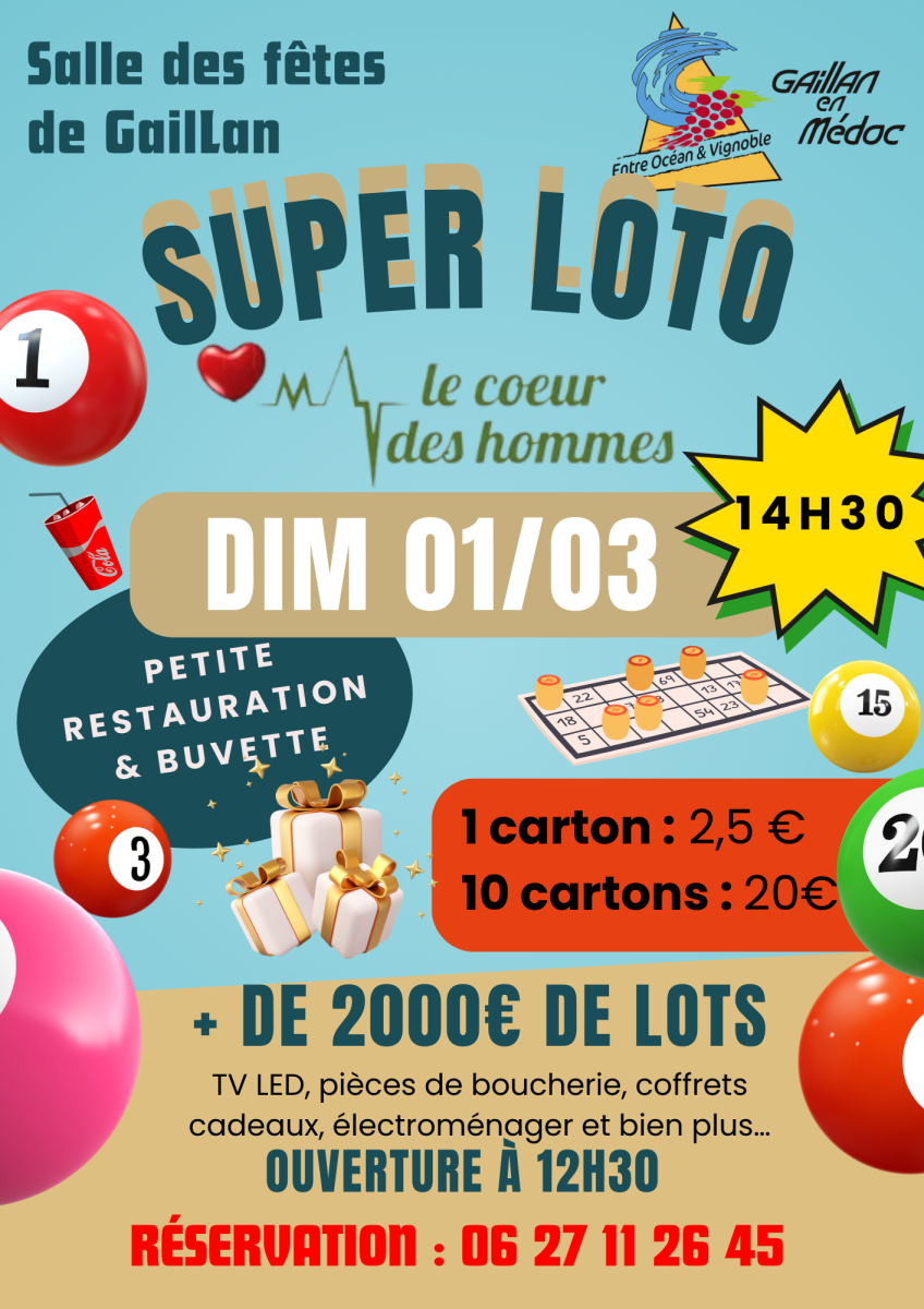 Loto du Coeurs des Hommes