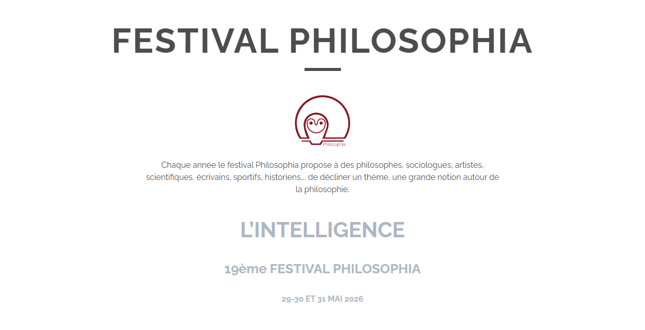 Festival Philosophia 2026