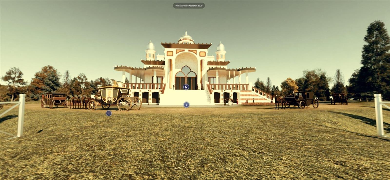 Réalité virtuelle sur Arcachon au temps de Nap ...