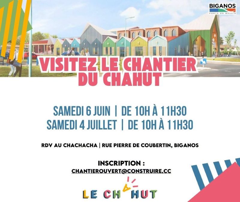 Visite du chantier du chahut