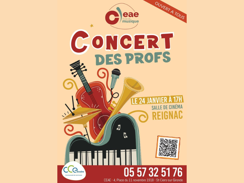 Concert des profs du CEAE