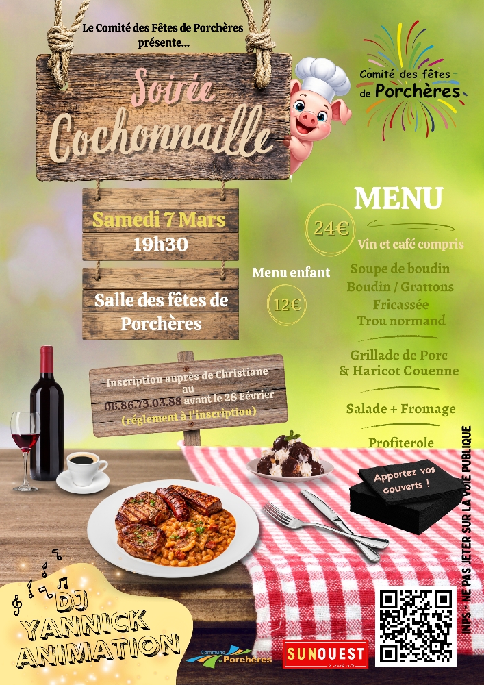 Soirée cochonnaille