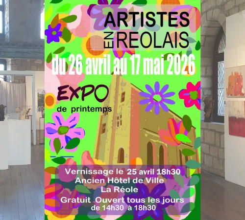 Exposition de peinture d'Artistes en Réolais