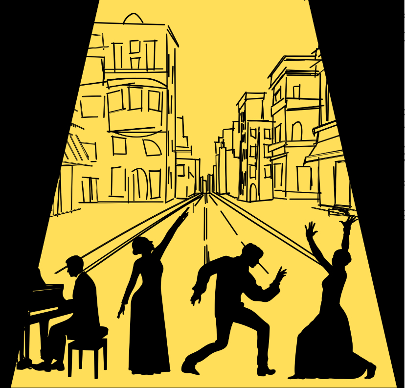 Ciné-concert sur un film muet tourné en direct ...