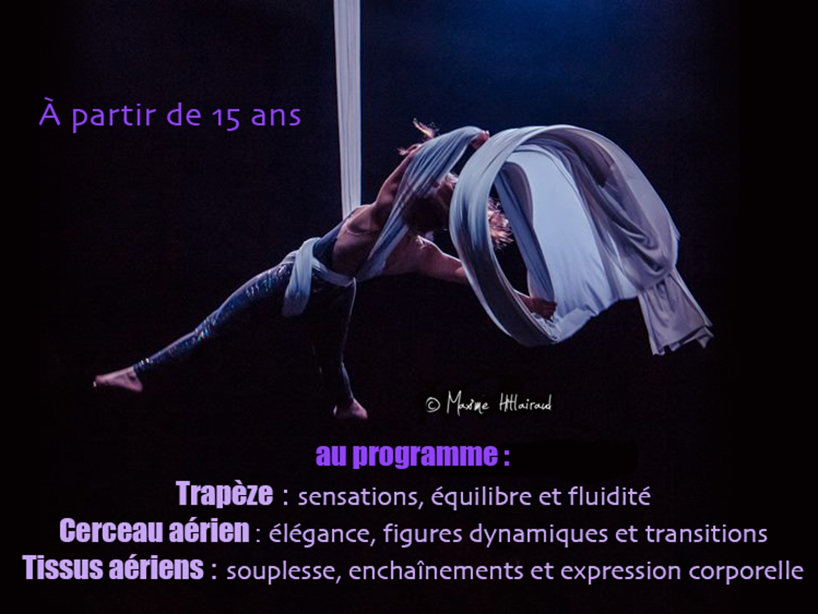 Stage aérien : envolez-vous