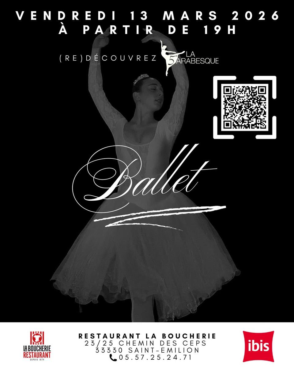 Diner spectacle de danse ballet au Restaurant  ...