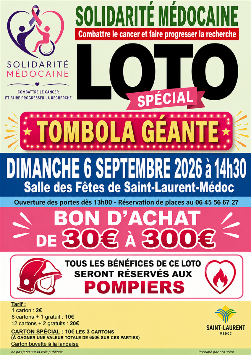 Loto de la Solidarité Médocaine