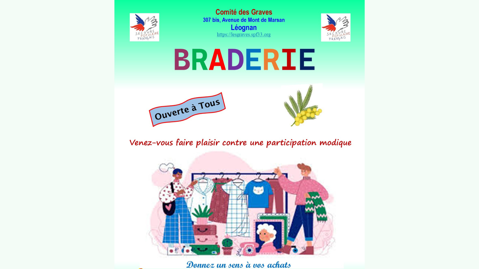 Braderie du Secours Populaire