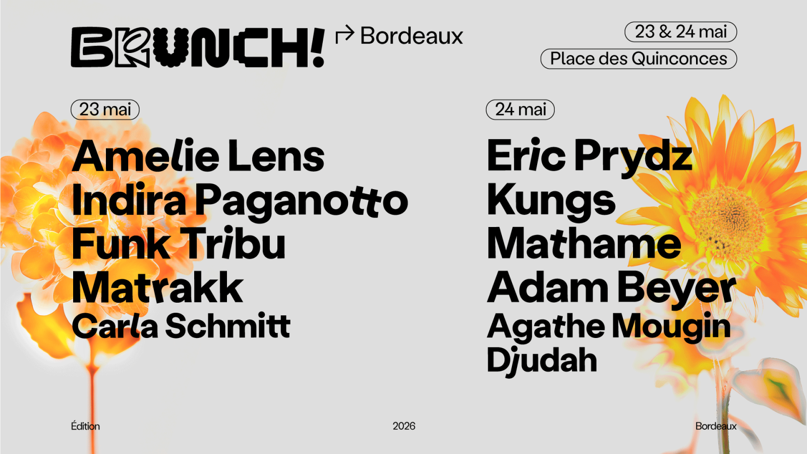Brunch Electronik Bordeaux 2026