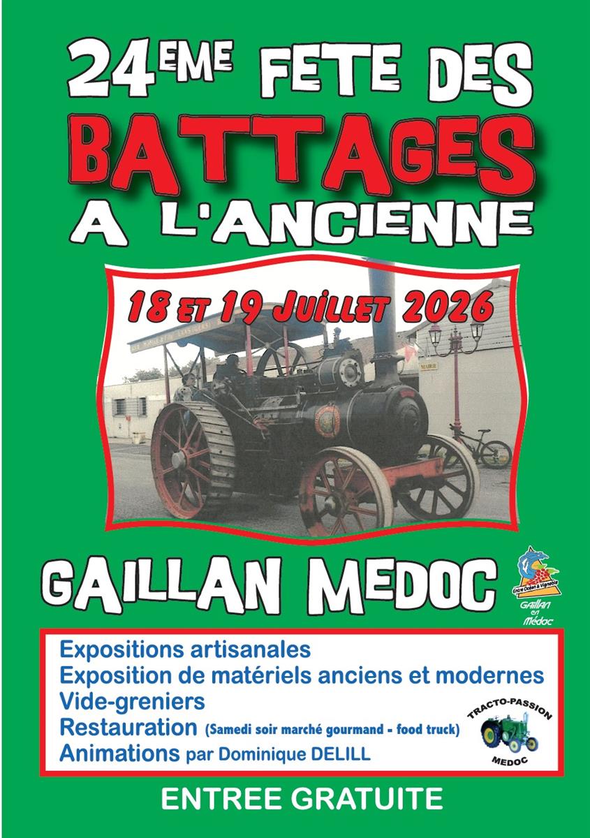 Fête des Battages à l'ancienne