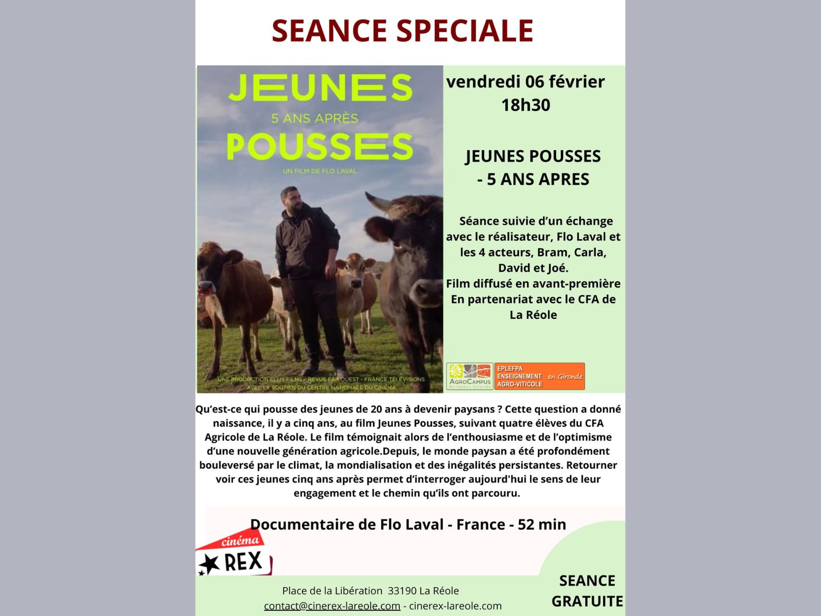 Jeunes pousses - 5 ans apres