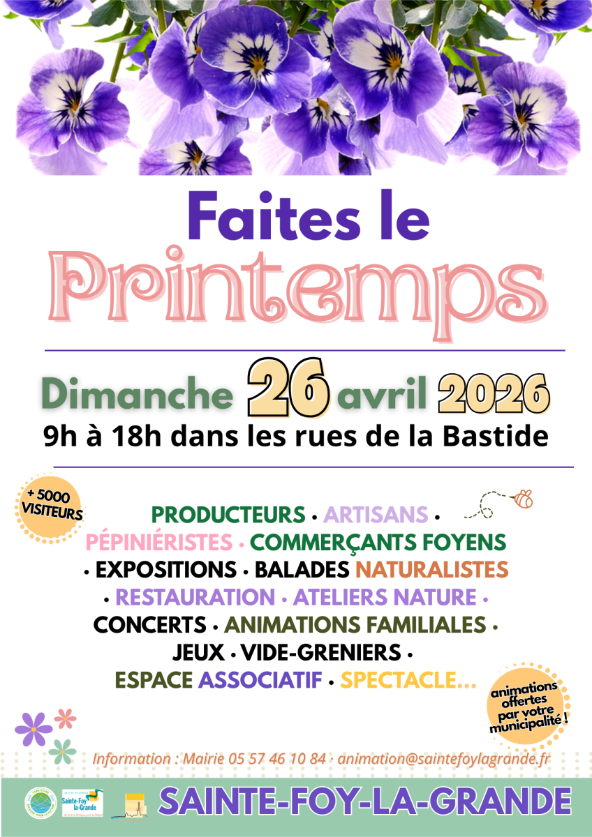 Faites Le Printemps