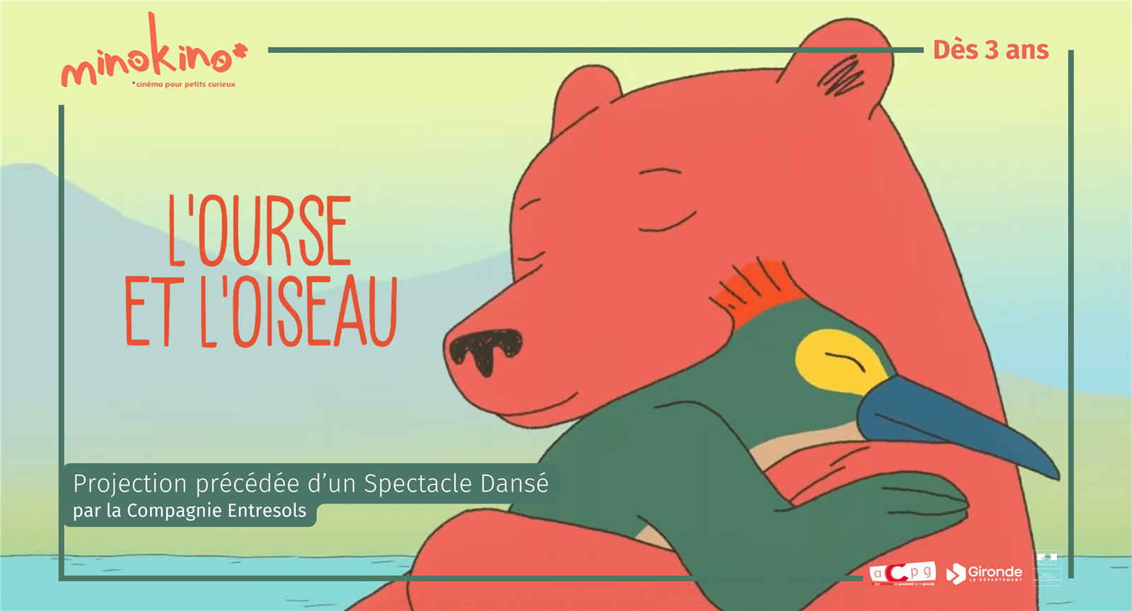 MinoKino : Ciné-danse "L'Ourse et l'Oiseau"