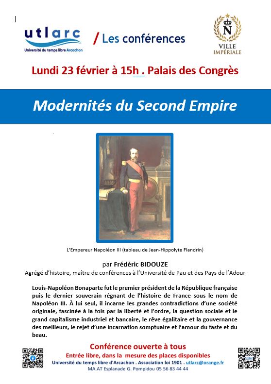 Conférence : Modernités du Second Empire par F ...