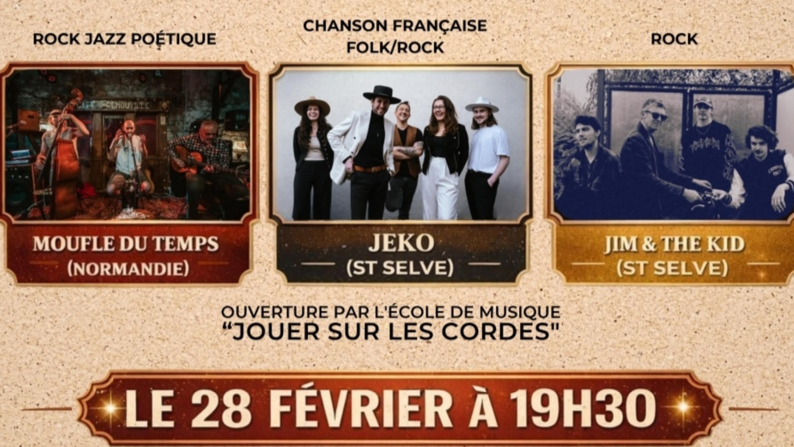 Concert caritatif au profit de Ensemble Contre ...