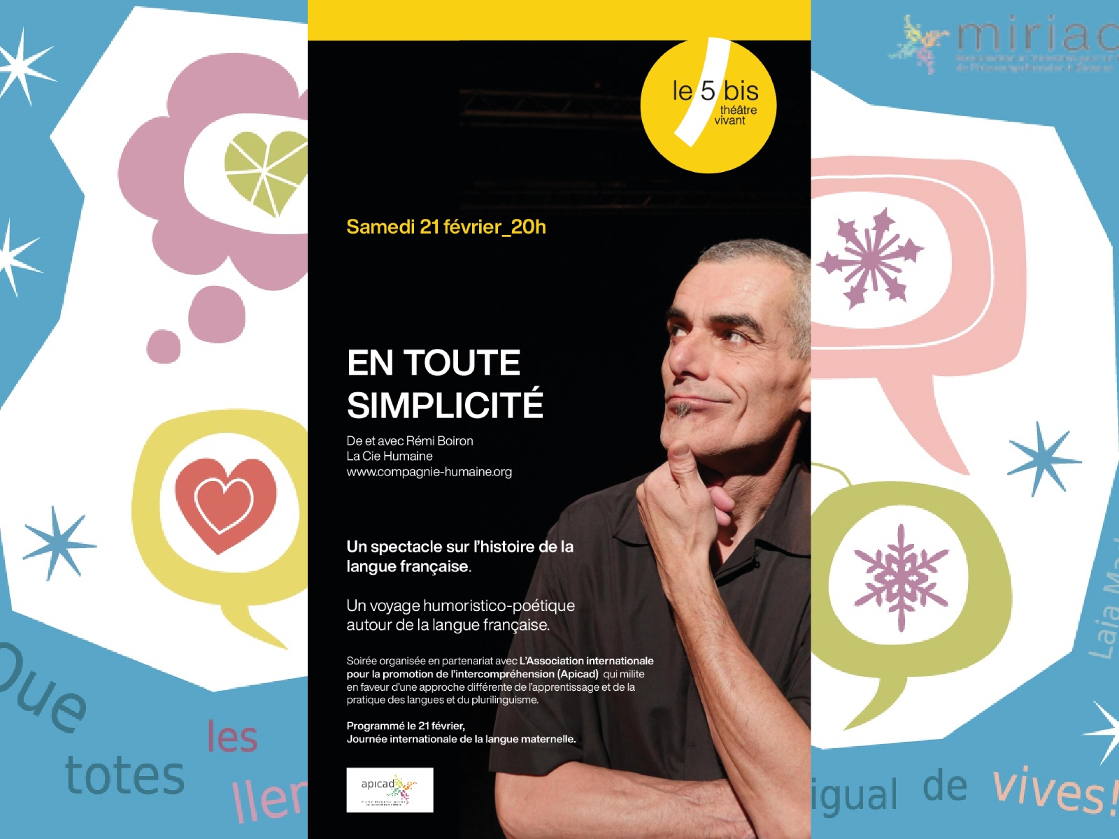 Spectacle "Toute en simplicité"