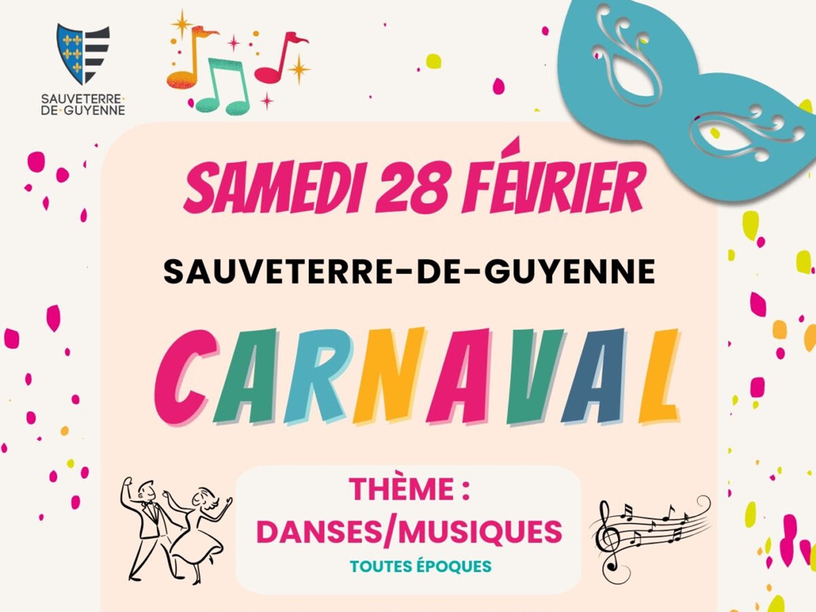 Carnaval à Sauveterre-de-Guyenne : danses/musiques