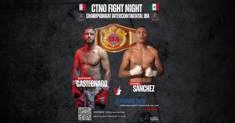 Soirée boxe : Championnat Intercontinental IBA