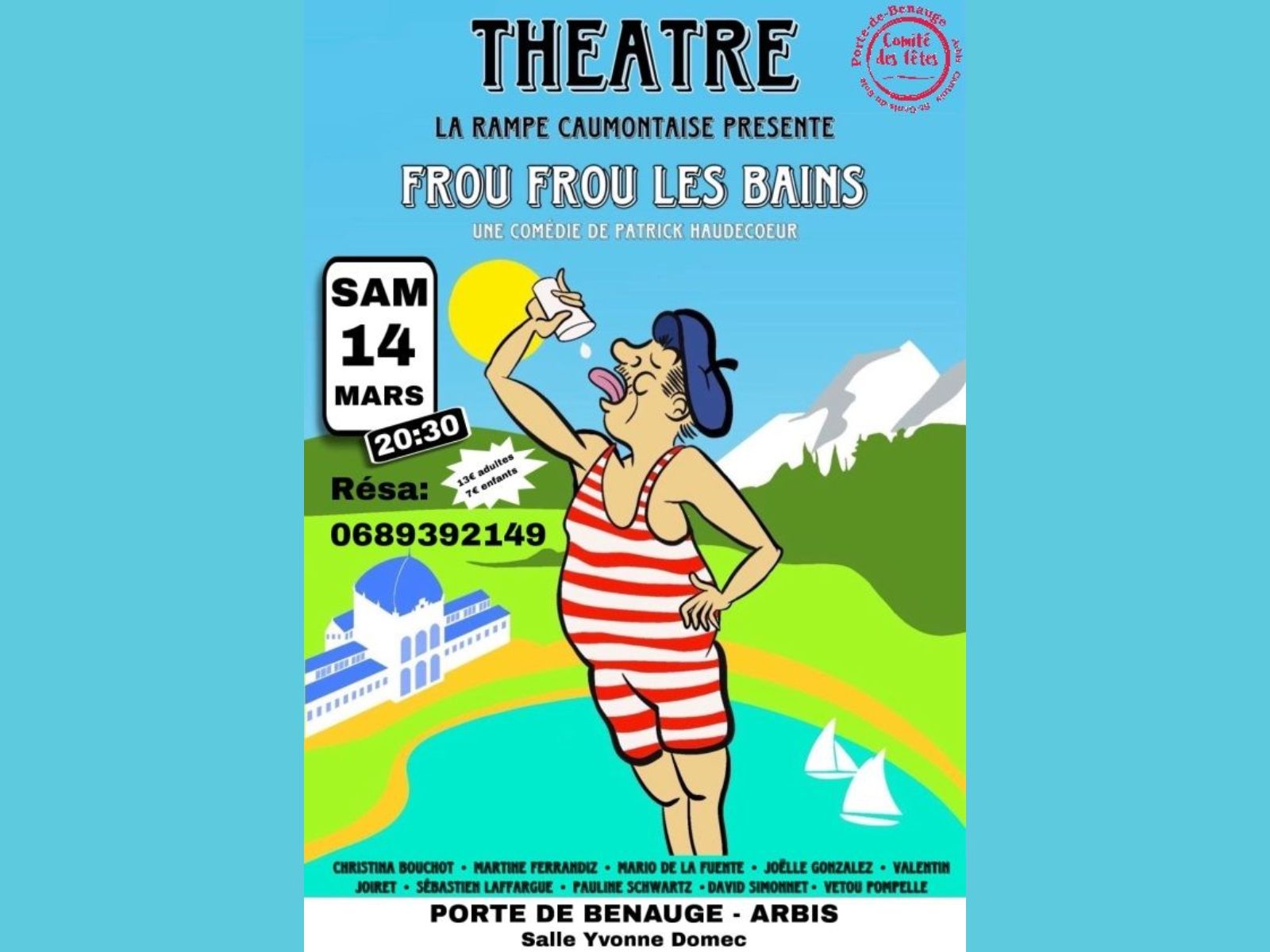 Comédie "Frou Frou les Bains"