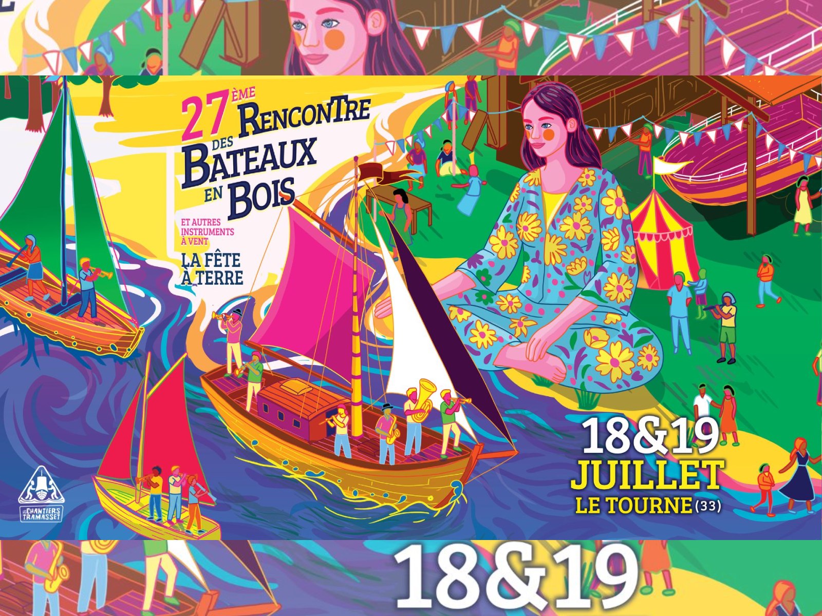 27ème Rencontre des Bateaux en Bois et Autres  ...