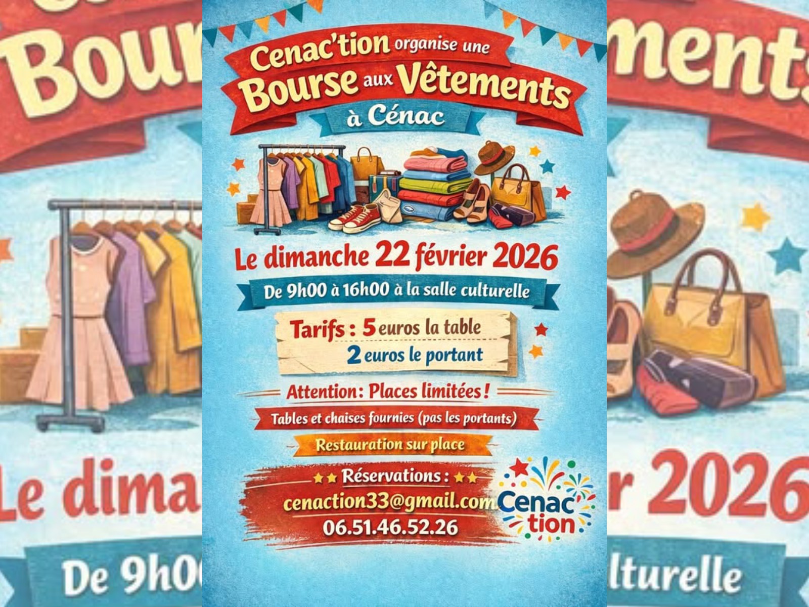 Bourse aux vêtements de Cénac