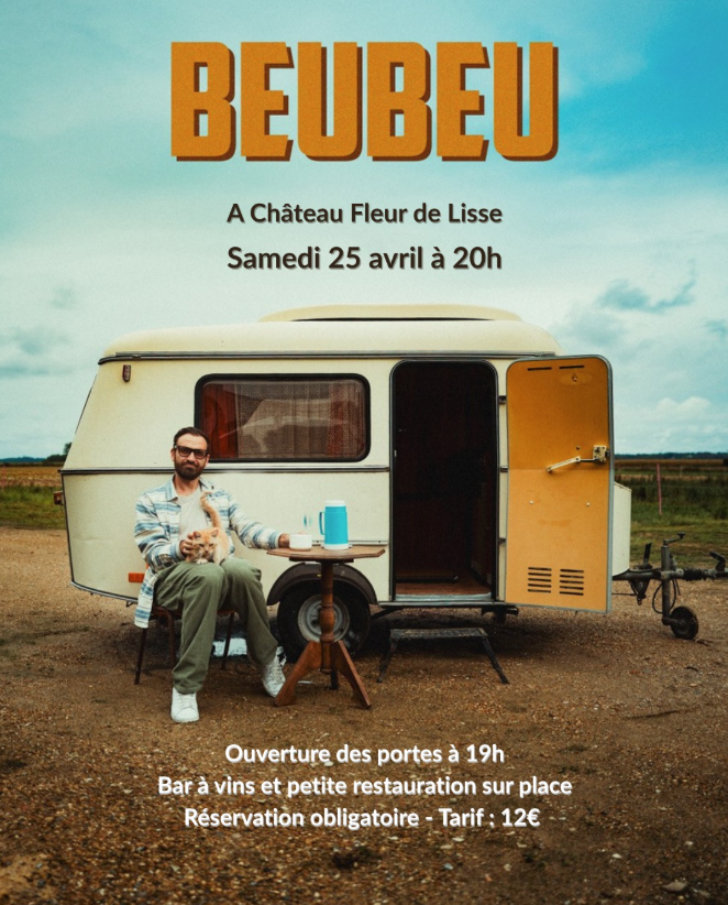 Beubeu en concert au Château Fleur de Lisse