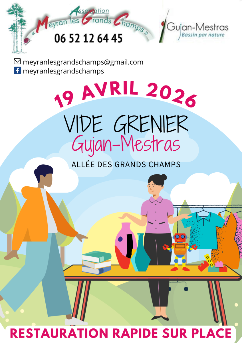 Vide Grenier "Meyran Les Grands Champs"