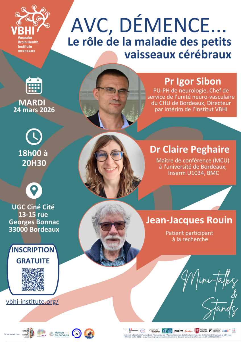 Soirée "AVC, démence...le rôle de la maladie d ...