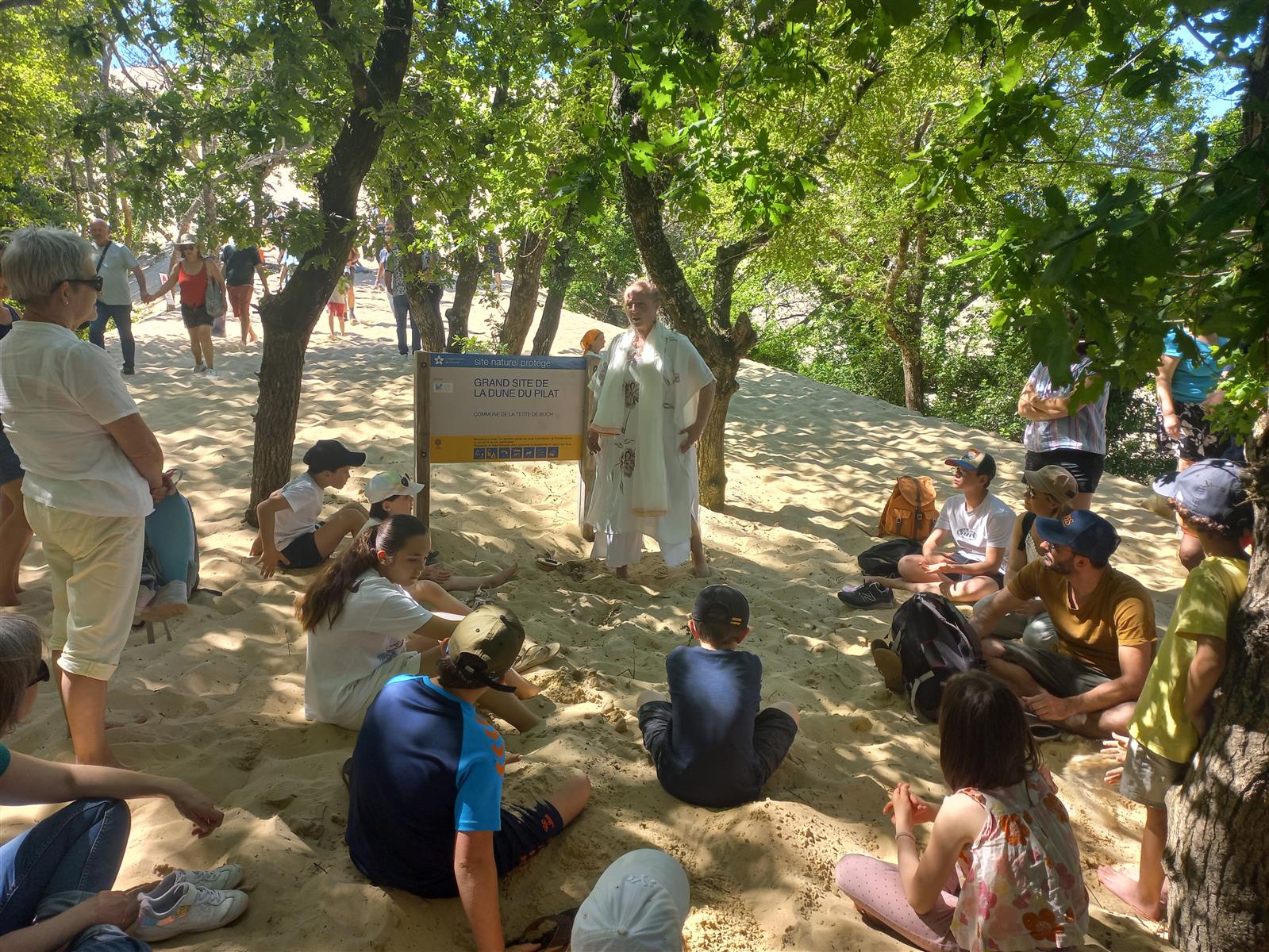 Balade contée en famille à la Dune du Pilat
