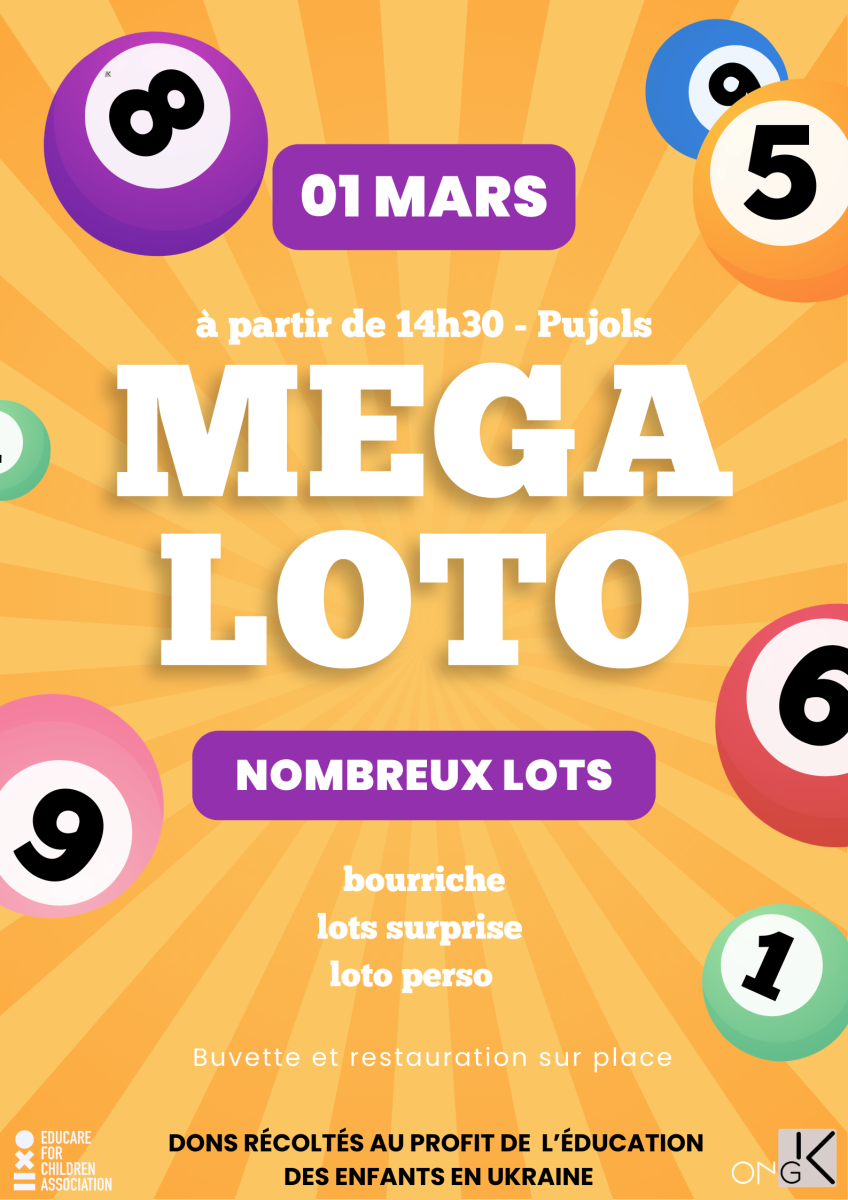 Méga loto associatif
