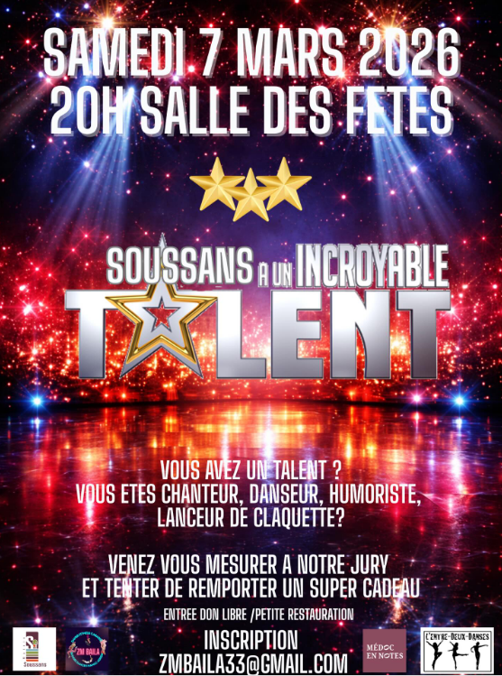 Soussans a un incroyable talent