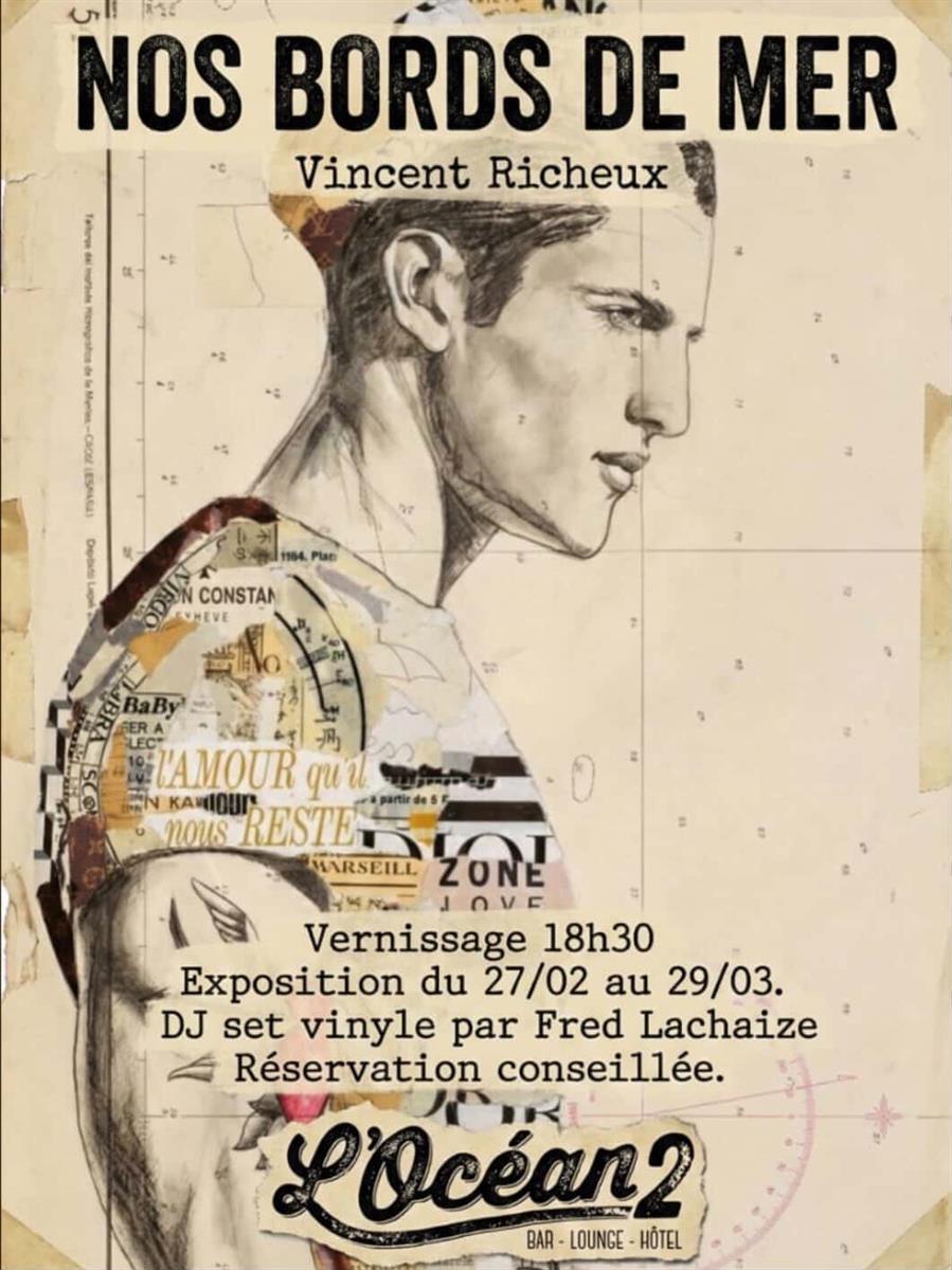 Vernissage "Nos bords de mer" par Vincent Richeux