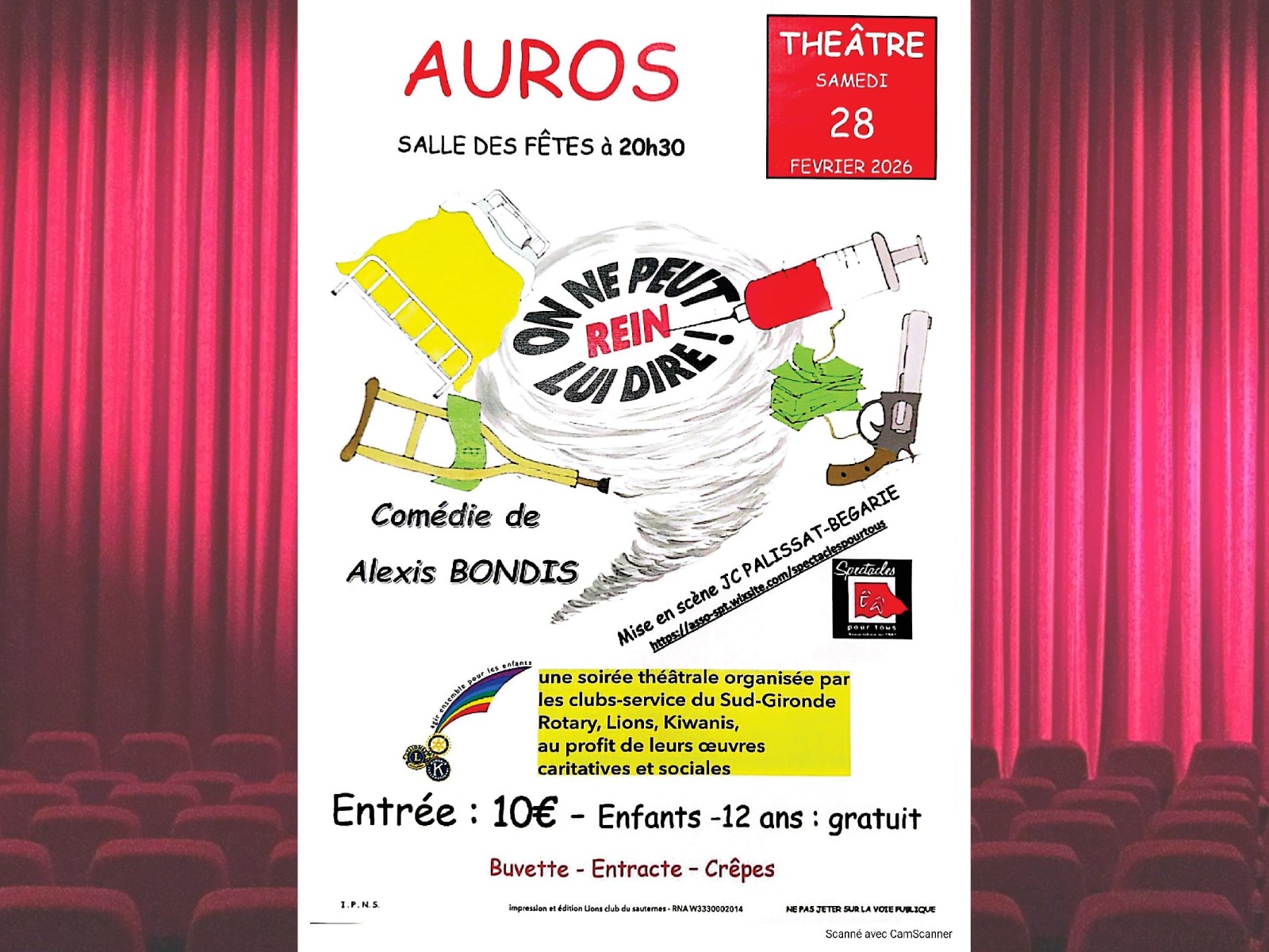 Théâtre: On ne peut rien lui dire