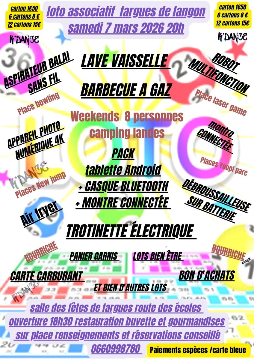 Super loto associatif