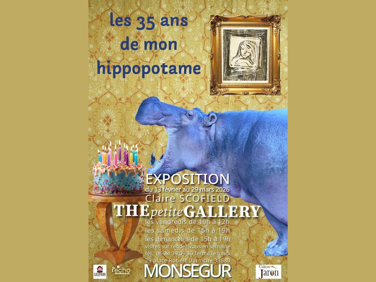 Exposition The petite Gallery "Les 35 ans de m ...