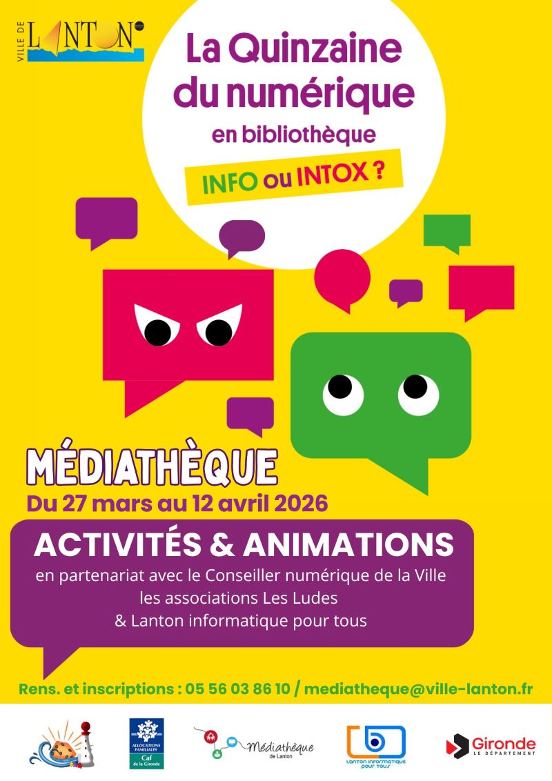 Quinzaine du numérique : Atelier sécurisé ses  ...