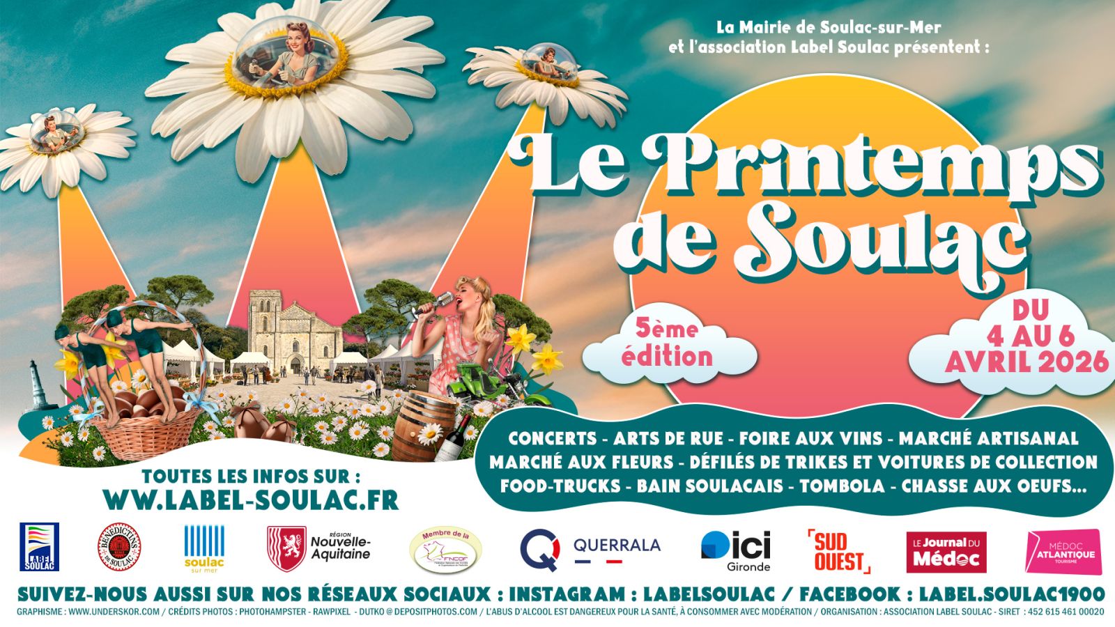 LE PRINTEMPS DE SOULAC 2026 - 5ème édition