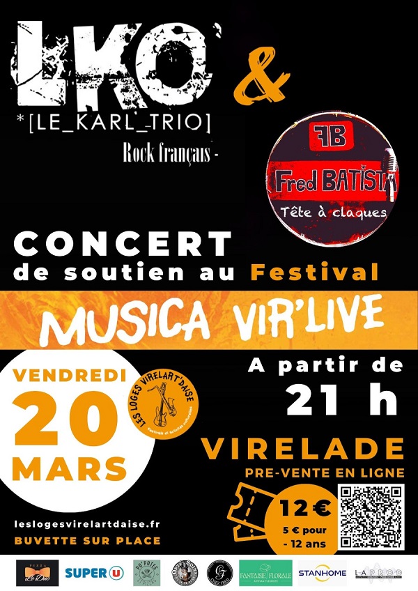 Concert LKO & Fred Batistat - Soutien au Festi ...