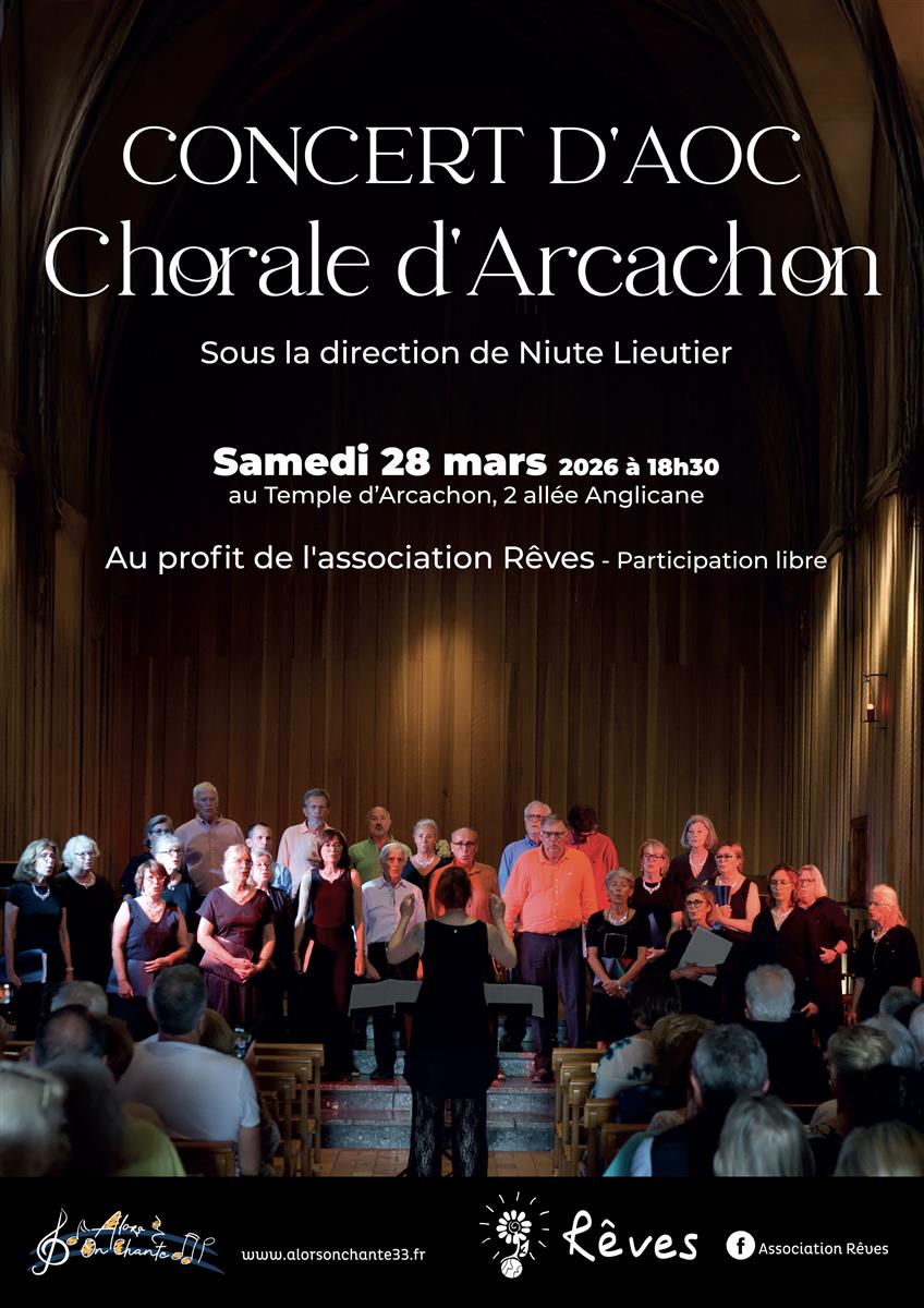 Concert d'AOC Chorale d'Arcachon