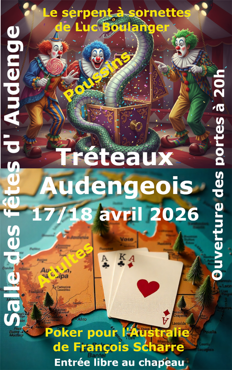 Spectacle les tréteaux audengeois