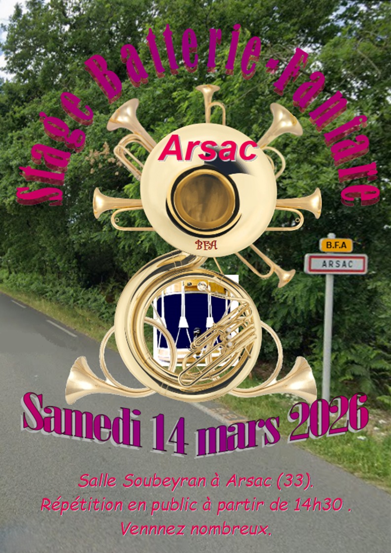Stage Batterie-Fanfare à Arsac