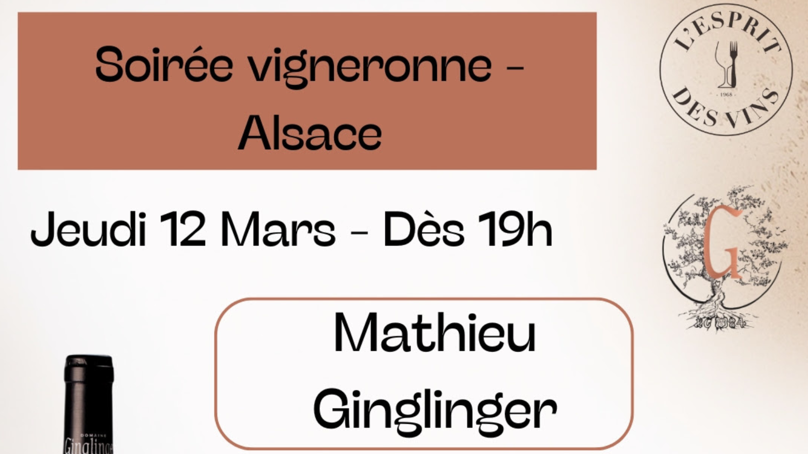 Soirée Vigneronne - Alsace