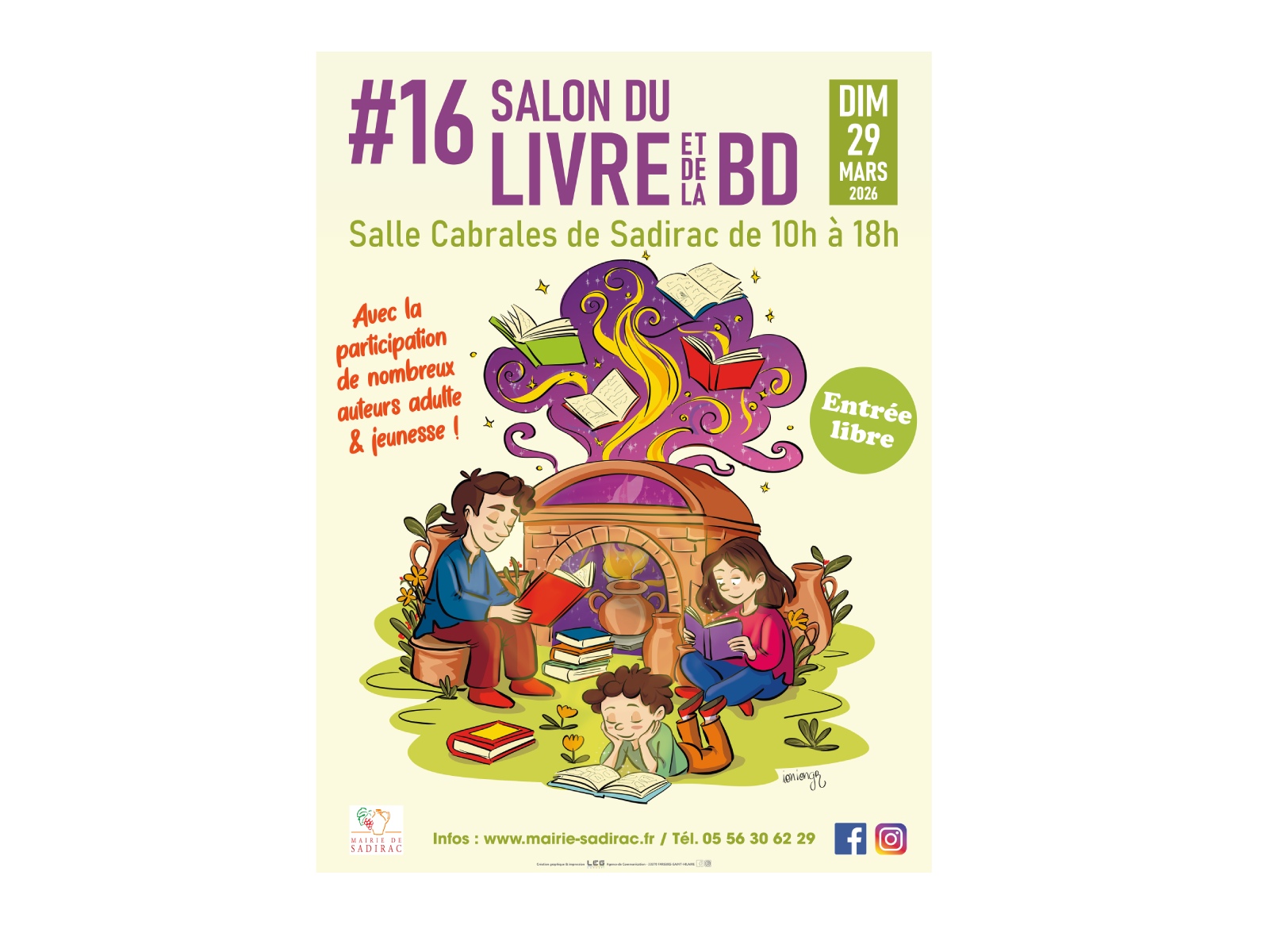 Salon du livre et de la BD de Sadirac