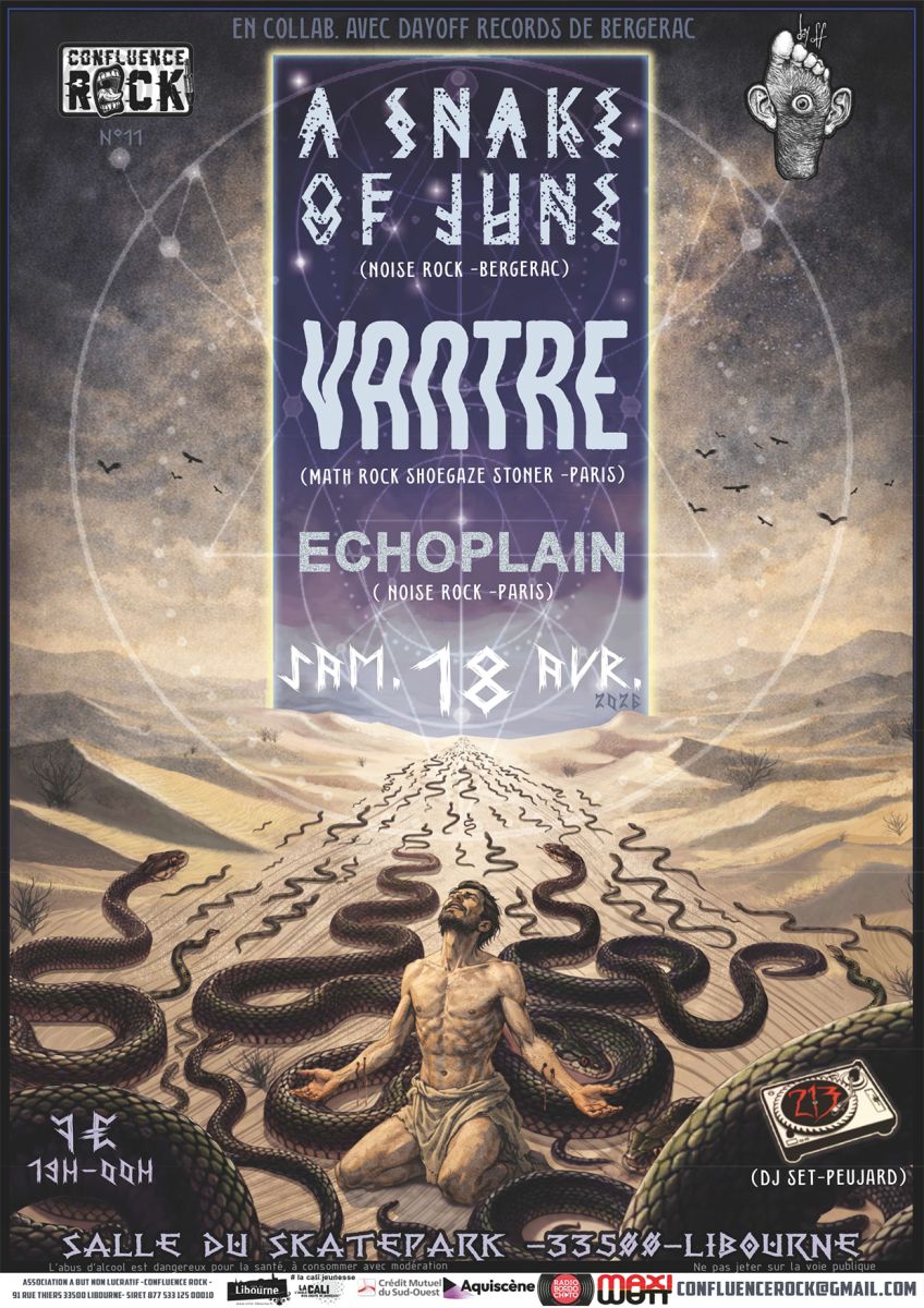 Confluence Rock #11 : Vantre + Echoplain + A S ...