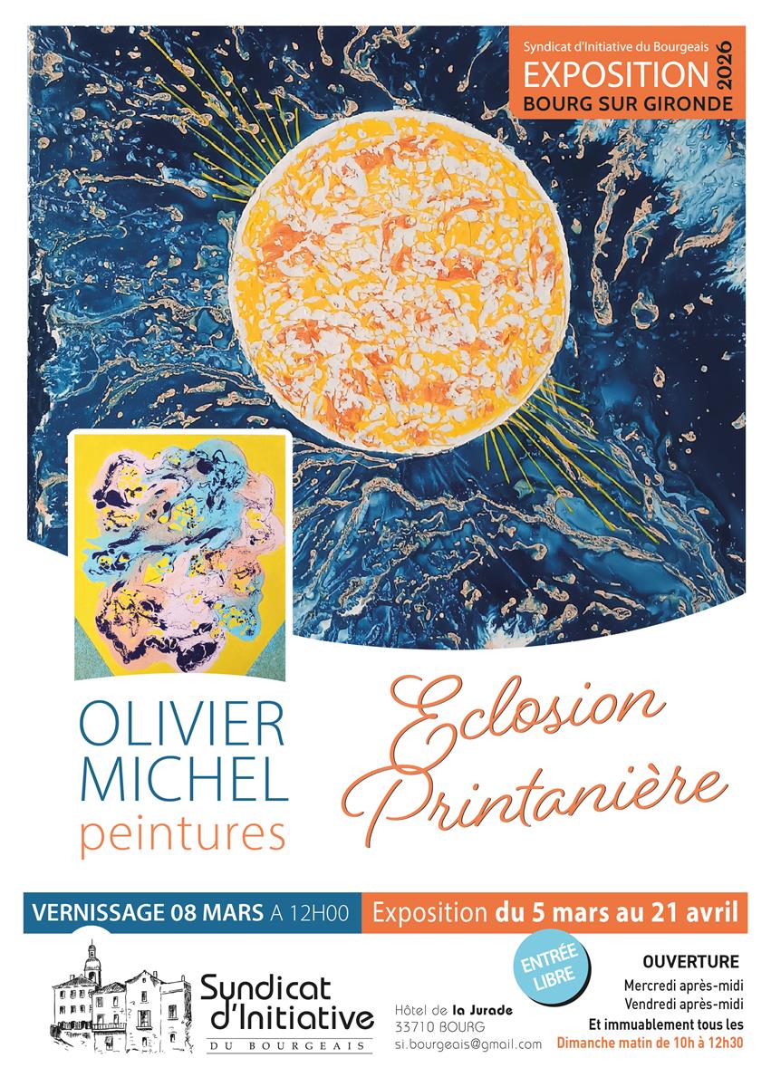 Olivier MICHEL expose "Eclosion Printanière"