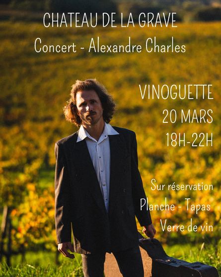 Concert à la Vinoguette du Château de la Grave